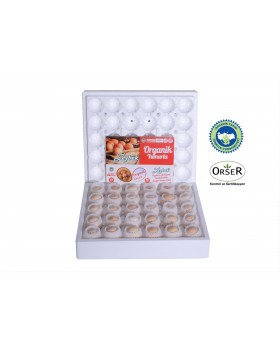 30'lu Organik Yumurta Küçük Boy Krem rengi (44-52gr)